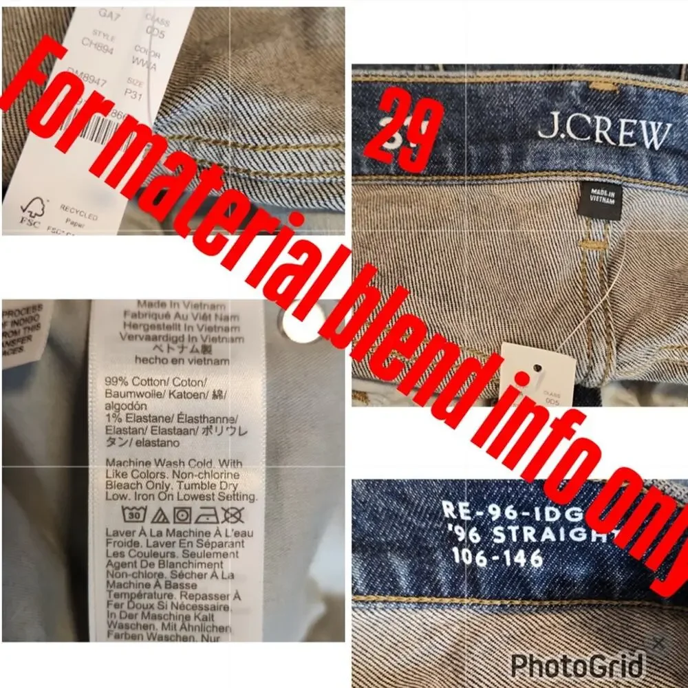 J. CREW - Medium Wash Denim Jeans – Size 29